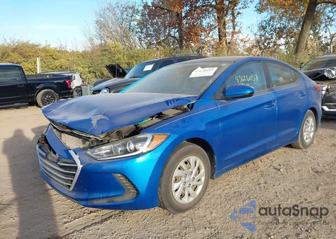 2017 Hyundai Elantra Se from USA, damaged, VIN KMHD74LF8HU226162